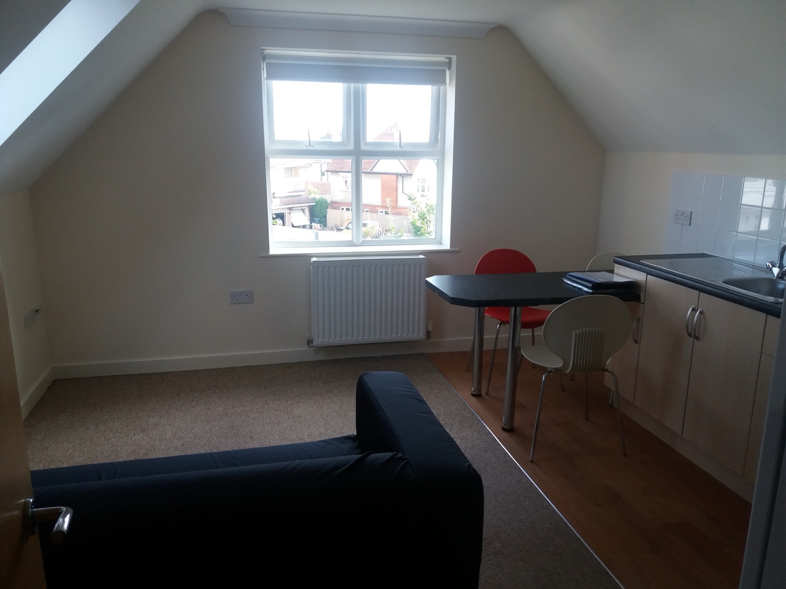 Kitchen and living area, Flat 11 Conel Court