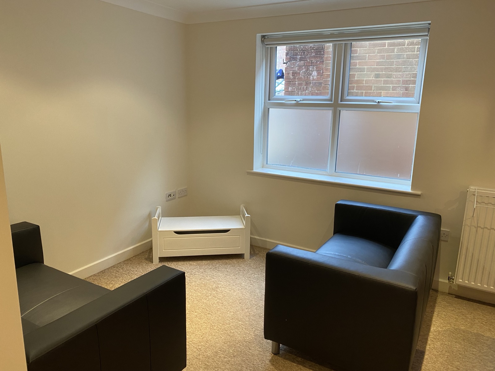 Living area, Flat 2 Conel Court