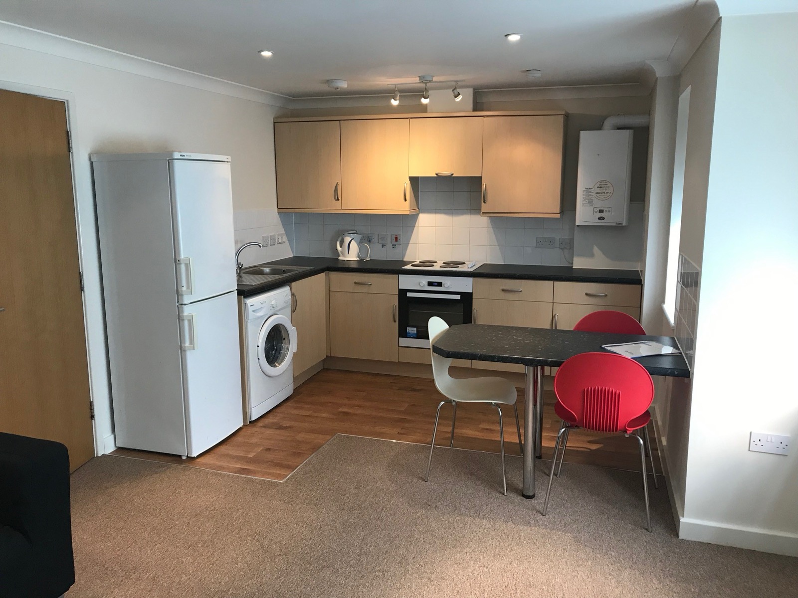 Living area, Flat 4 Conel Court
