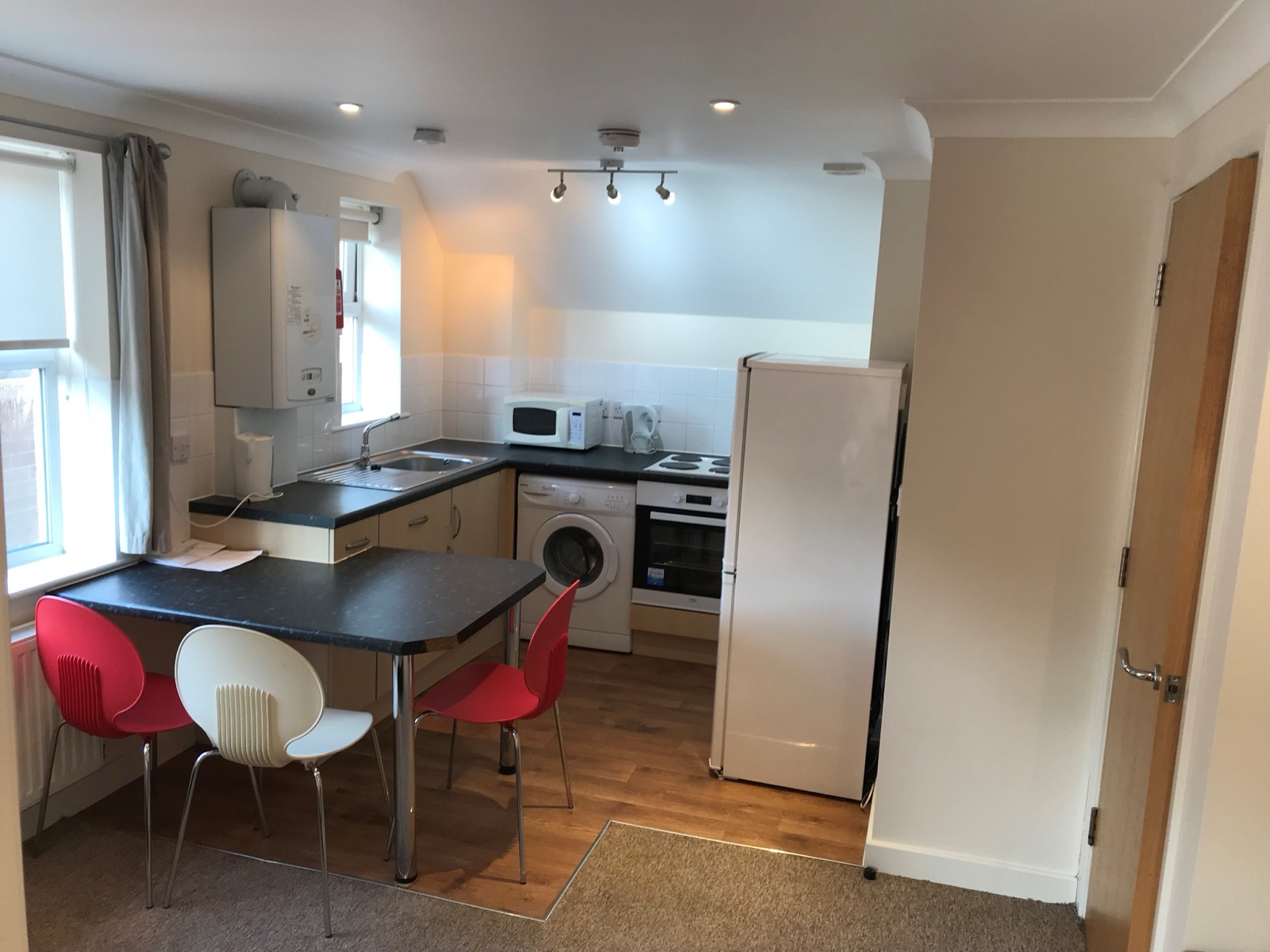 Kitchen, Flat 6 Conel Court