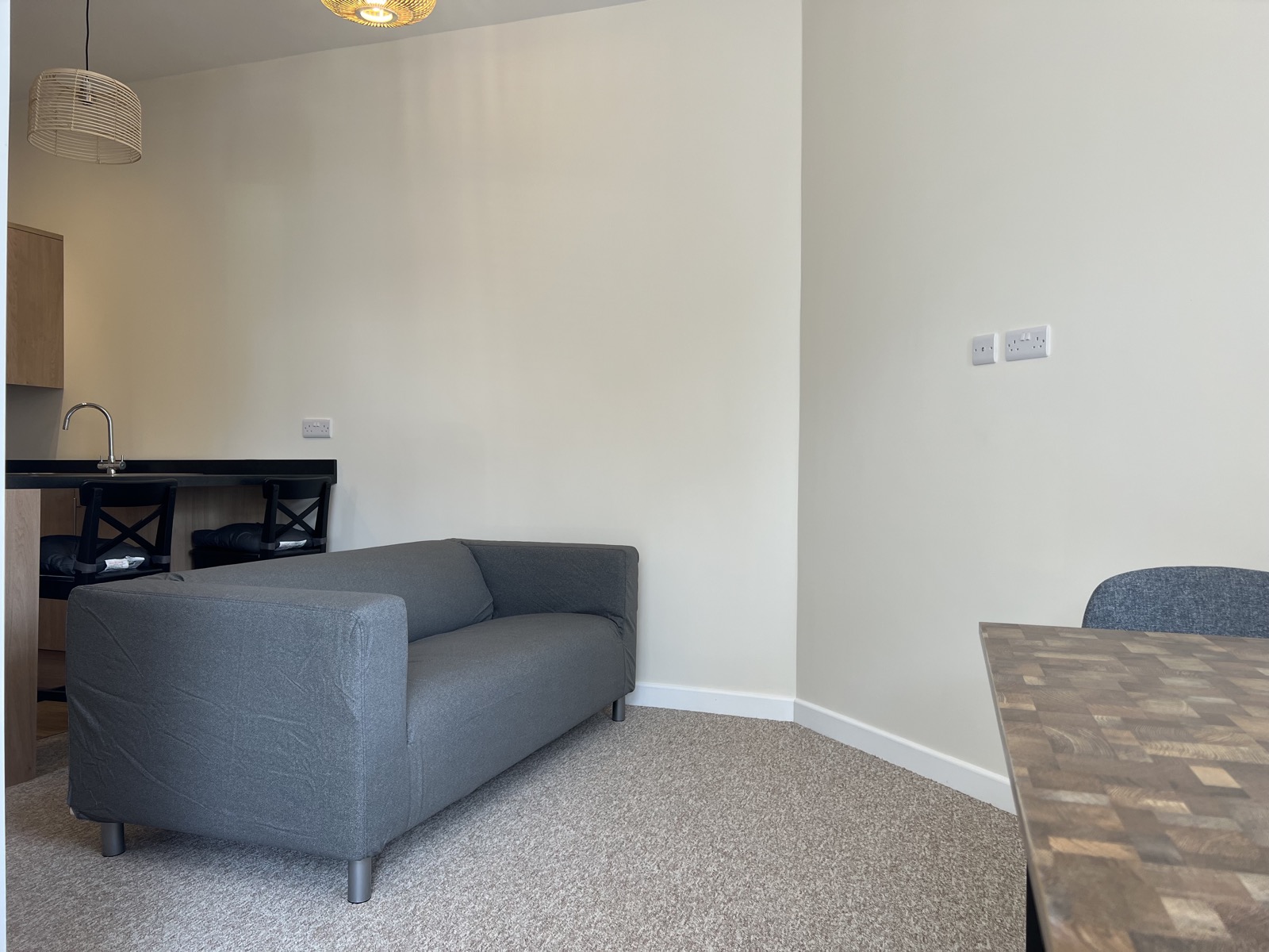 Living area, Flat 11 Richmond Court